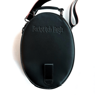 Back side of Father Death bag (pink variant)