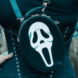 Father Death bag as a backpack