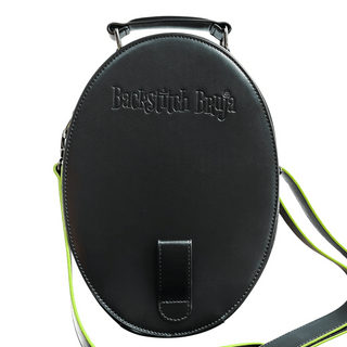 Back side of Father Death bag (green variant)