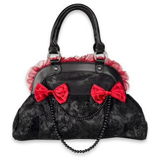 Gothic Coquette Bows Handbag