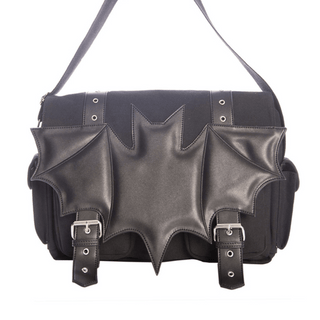 Gothic Ritual Bat Messenger Bag