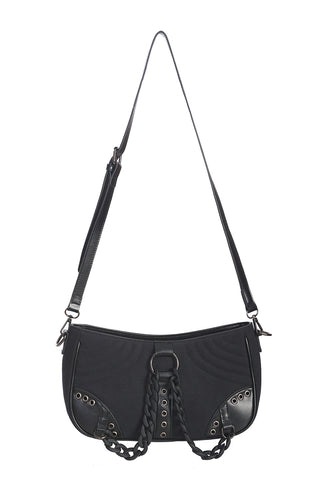 Black Double Chain shoulder Bag