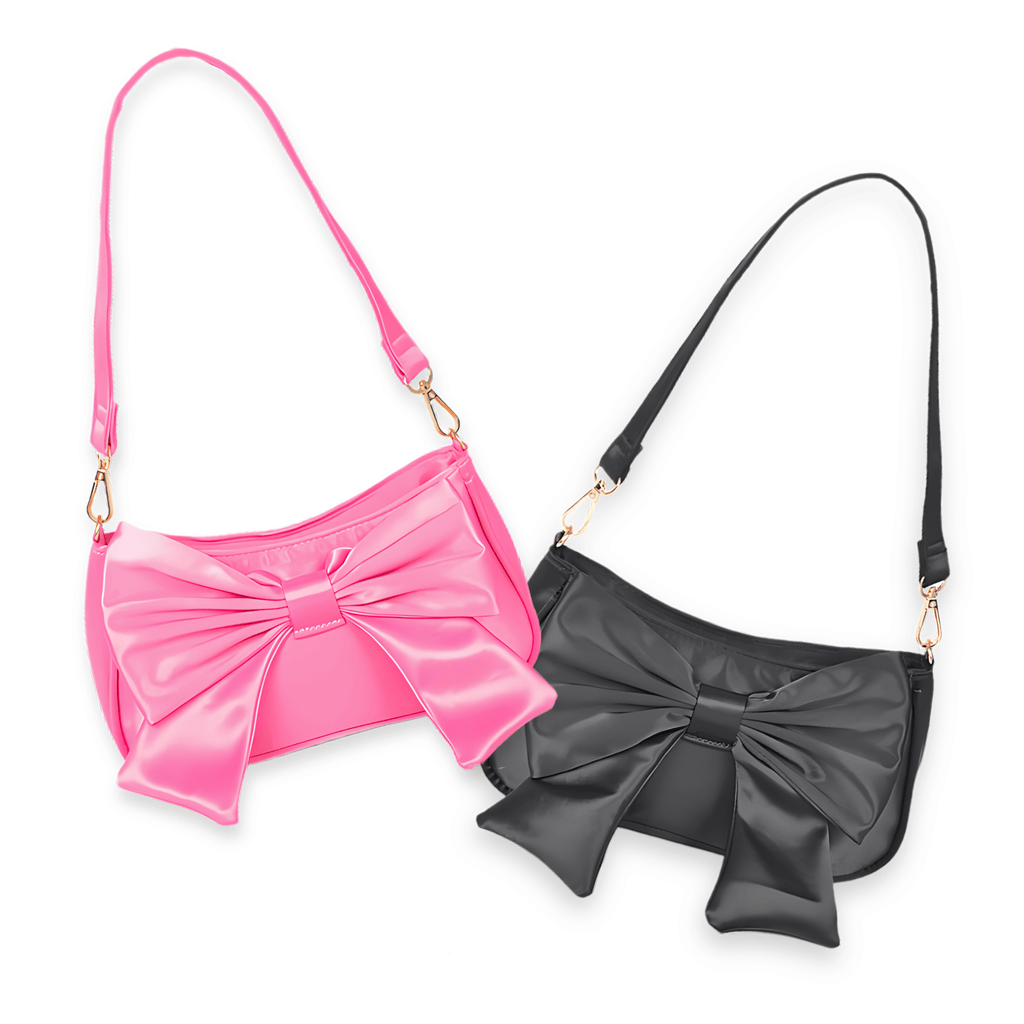Coquette Satin Bow Shoulder & Crossbody Bags – Wicked Misfit Coquette Satin Bow Shoulder & Crossbody Bags – Wicked Misfit