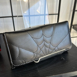 Quilted Spiderweb Wallet