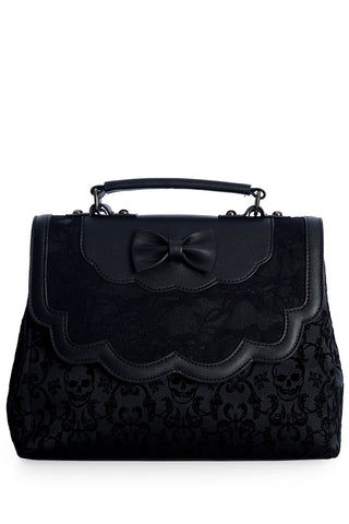 Velvet Lace Victorian Handbag