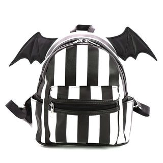 Striped Bat Wing Backpack