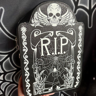 Glow in the Dark Tombstone Backpack