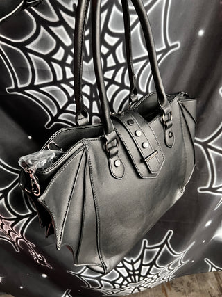 Corporate Goth Bat Wing Convertible Shoulder bag Tik tok Shop
