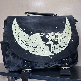 Crescent Moon Messenger Bag