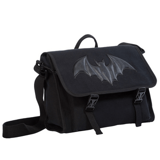 Y2k Black Canvas Messenger Bag for 