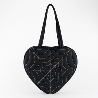 Web of Hearts Carry All Totes