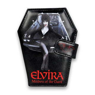 Elvira Coffin Wallet Macabre Mobile