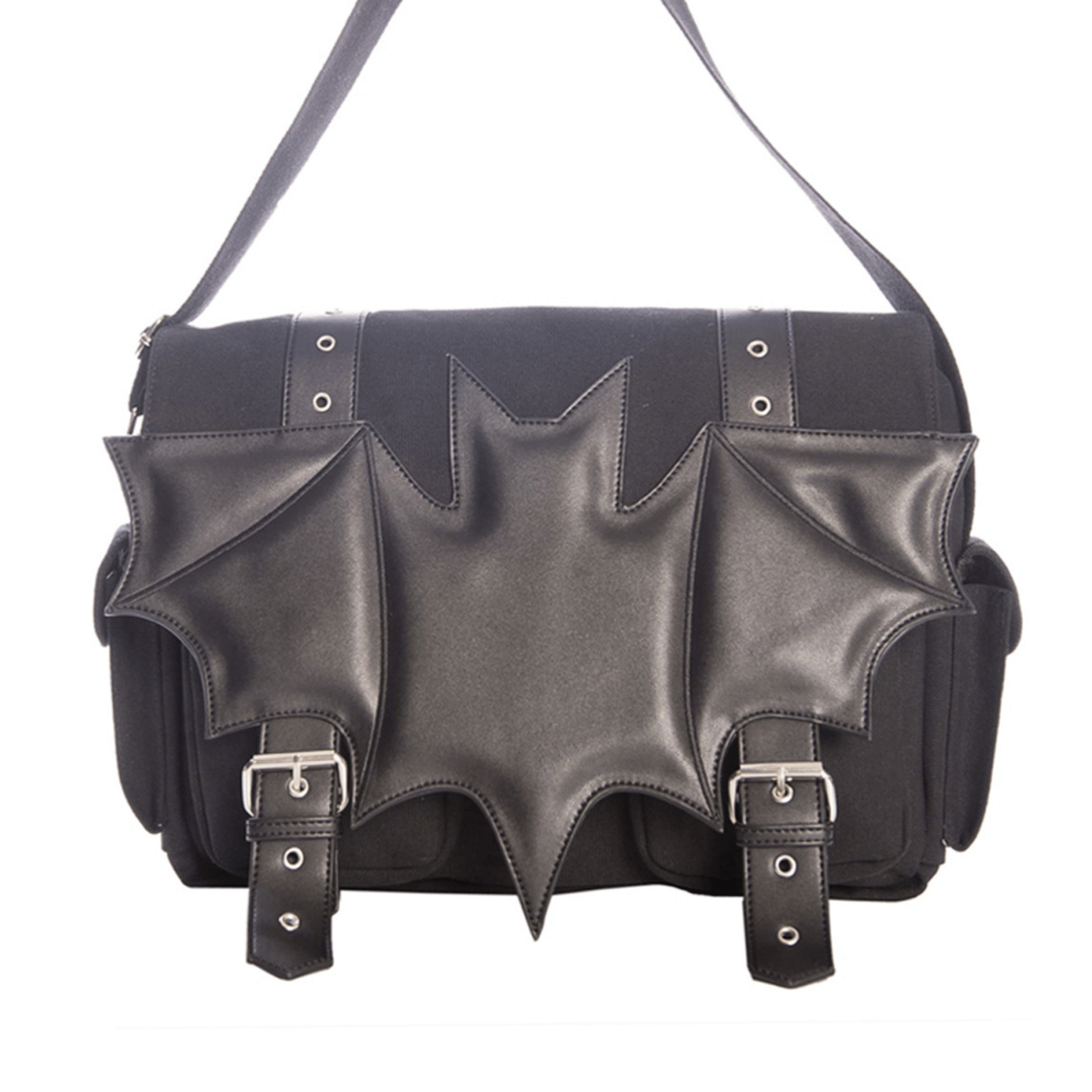 Gothic Ritual Bat Messenger Bag – Wicked Misfit Gothic Ritual Bat Messenger Bag – Wicked Misfit