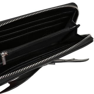 Black Lace Batwing Wallet
