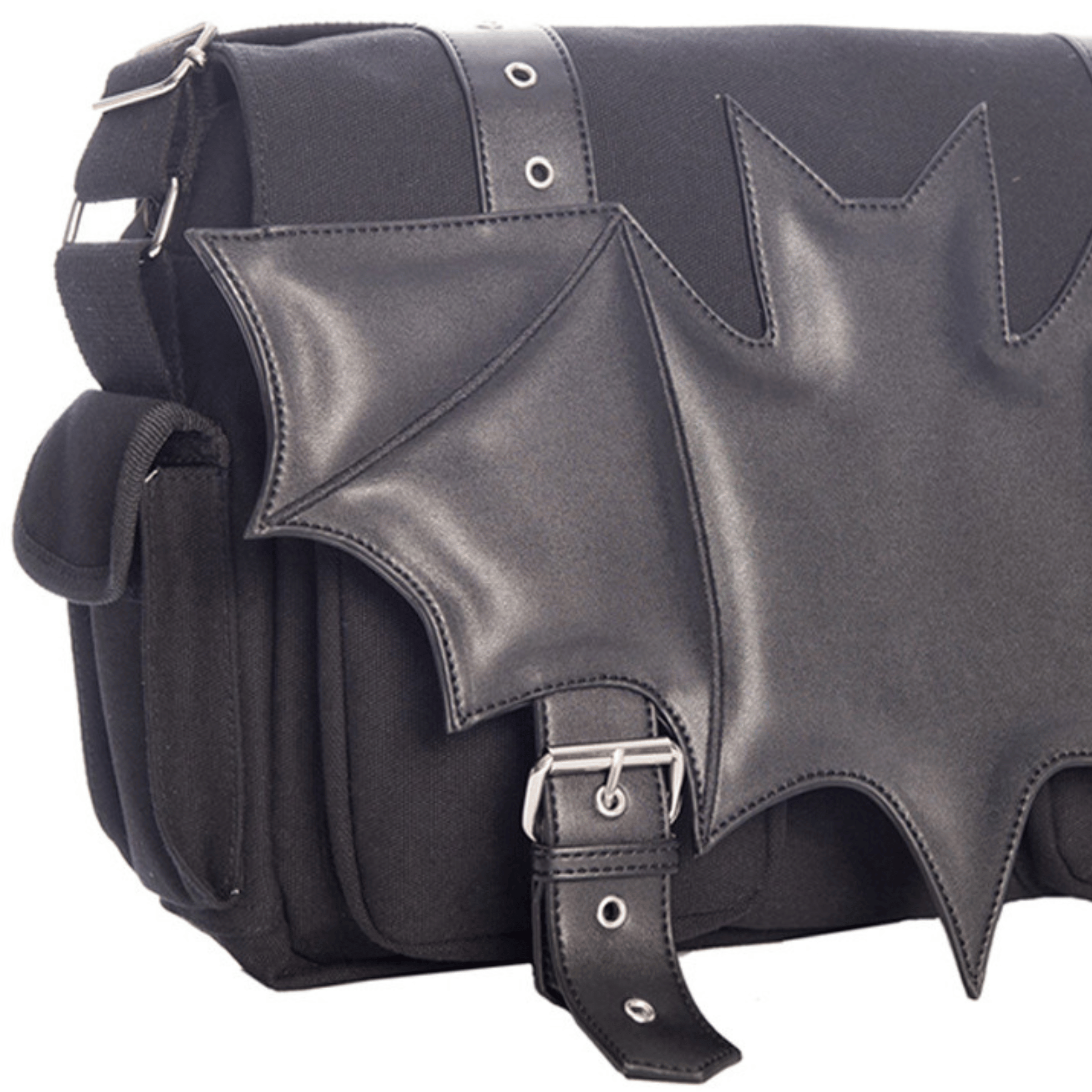 Gothic Ritual Bat Messenger Bag – Wicked Misfit Gothic Ritual Bat Messenger Bag – Wicked Misfit