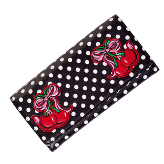 Cherry Polka Dot Wallet
