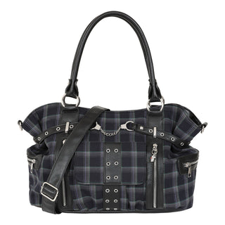 Punk Plaid Shoulder Bags & Crossbody Bag