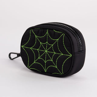 Recycled Nylon Spiderweb Charm Wallets