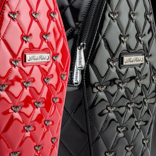 Bat Quilted Coffin Backpacks