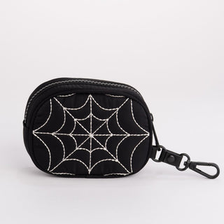 Recycled Nylon Spiderweb Charm Wallets