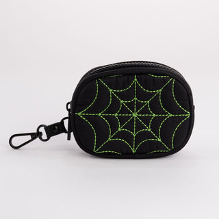 Recycled Nylon Spiderweb Charm Wallets