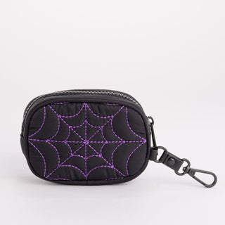 Recycled Nylon Spiderweb Charm Wallets