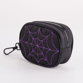 Recycled Nylon Spiderweb Charm Wallets