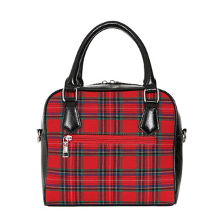 Red Tartan Bowler Bag