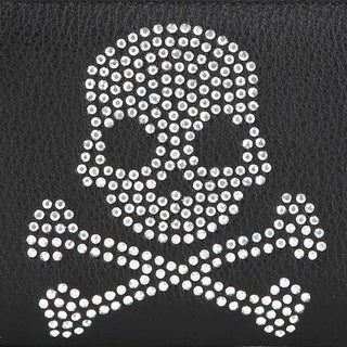 Mini Skull & Crossbone Rhinestone Wallet