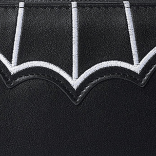 Embroidered Bats Wallet