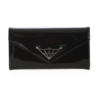 Spiderweb Enamel Wallet