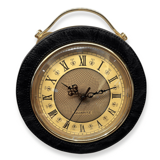 Vintage Working Clock Handbag & Crossbody