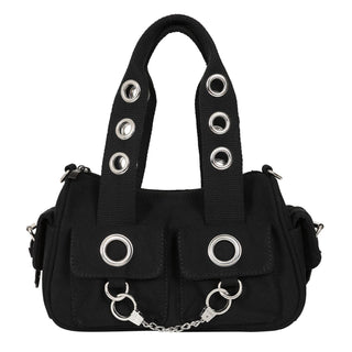 Mini Canvas Handcuff Bag