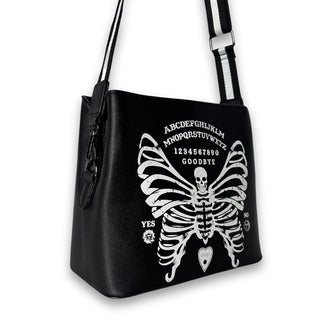 Ouija Skeleton Butterfly Crossbody Bag (Glow in the Dark)