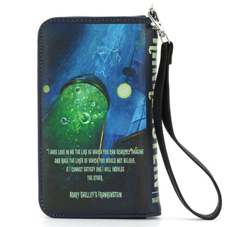 Frankenstein Wristlet Wallet with Rfid Blocking