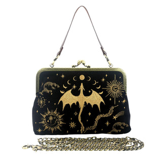 Mystical Dragon Kisslock Bag