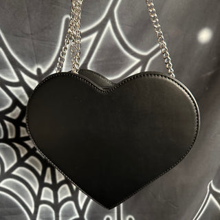 Rhinestone Heart Crossbody