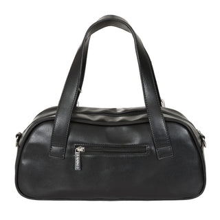 Black Night Pierced Shoulder Bag