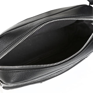 Pierced Grommet Crossbody Bag