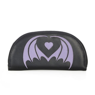 Purple Heart Bat Wallet