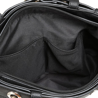 Grommet Chain Convertible Tote Bag
