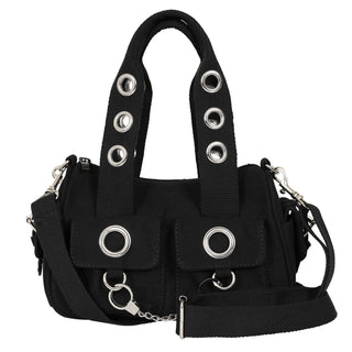 Mini Canvas Handcuff Bag