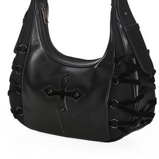 Gothic Cross Corset Shoulder Bag