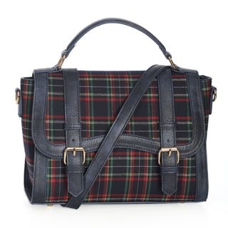 Waverly Plaid Satchel
