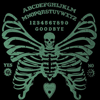 Ouija Skeleton Butterfly Crossbody Bag (Glow in the Dark)