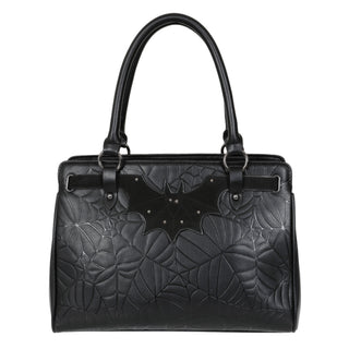 Black Widow Spiderweb Tote