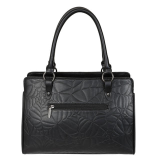 Black Widow Spiderweb Tote