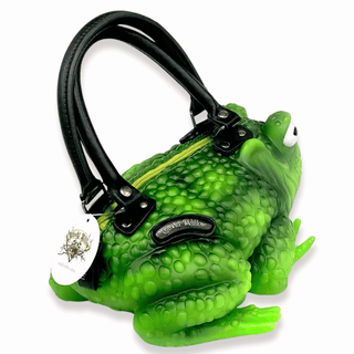 Back Side of Glow in the Dark Toad Bag