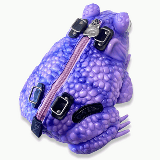 Back of Purple Toad Bag