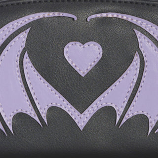 Purple Heart Bat Wallet